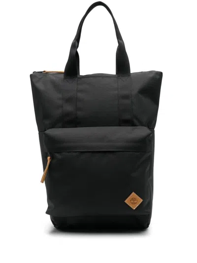 Timberland Black 'timberpack' Backpack With Logo