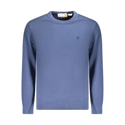 TIMBERLAND BLUE COTTON MEN SWEATER