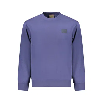 Timberland Blue Cotton Sweatshirt