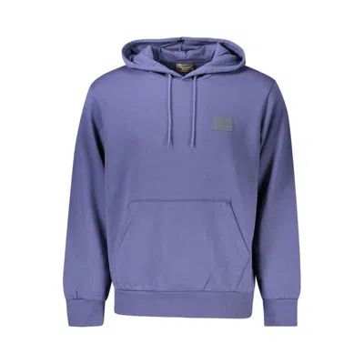 Timberland Blue Cotton Sweatshirt In Purple