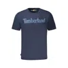 Timberland Logo-print T-shirt In Blue
