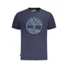 Timberland Blue Cotton T-shirt