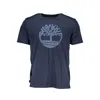 Timberland Blue Cotton T-shirt