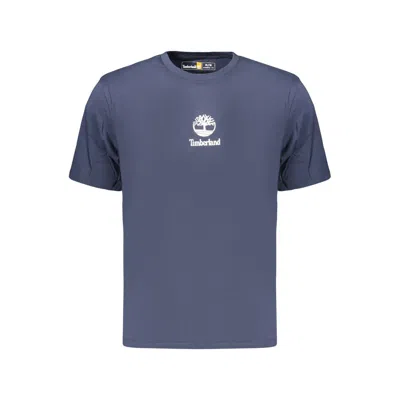 Timberland Blue Cotton T-shirt