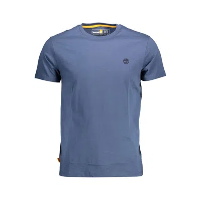 TIMBERLAND BLUE ORGANIC COTTON MEN T-SHIRT