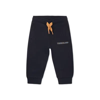 Timberland Blue Sweatshirt For Baby Boy With Logo