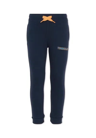 Timberland Kids' Blue Sweatshirt For Boy With Logo