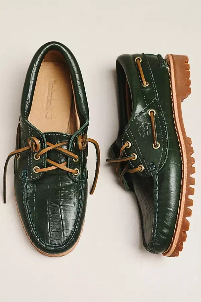 Timberland Boat Loafers In Green