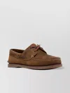 Timberland Boat Moccasin Round Toe Loafers In Brown