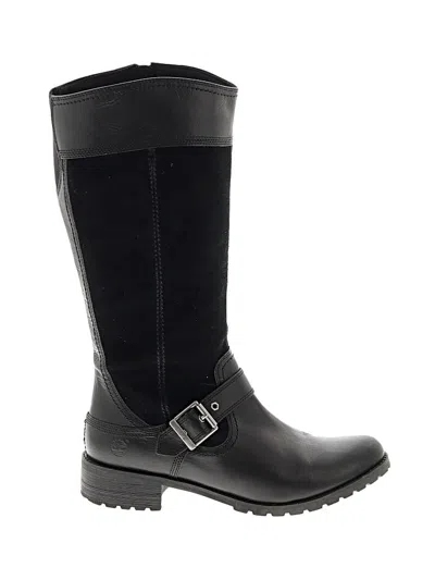 Pre-owned Timberland Boots In Black