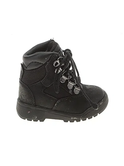 Pre-owned Timberland Kids' Boots In Black