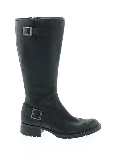 Pre-owned Timberland Boots In Black