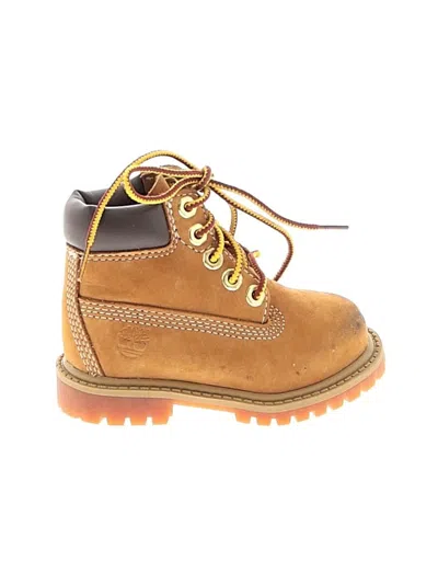 Pre-owned Timberland Kids' Boots In Brown