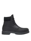 Timberland Black Shoes In Black