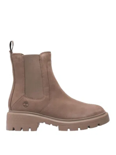 Timberland Cortina Valley Mid Womens Chelsea Boots In Gris