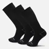Timberland Bowden 3-pack Full Cushion Crew Sock In Black