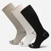 Timberland Bowden 3-pack Full Cushion Crew Sock In Multi