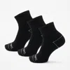 Timberland Bowden 3-pack Full Cushion Quarter Sock In Black