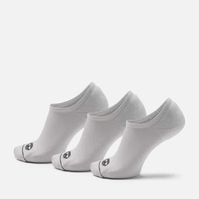 Timberland Bowden 3-pack Sneaker Sock In White