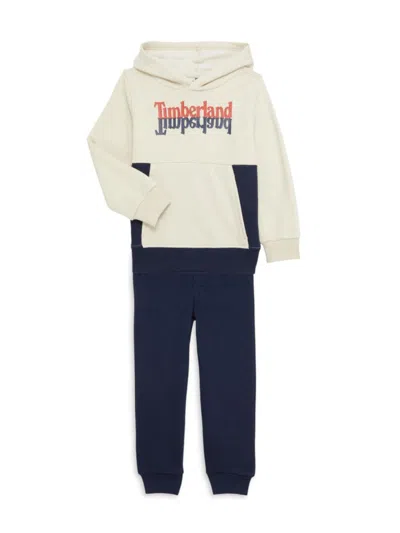 Timberland Kids' Boy's 2-piece Logo Hoodie & Joggers Set In Assorted