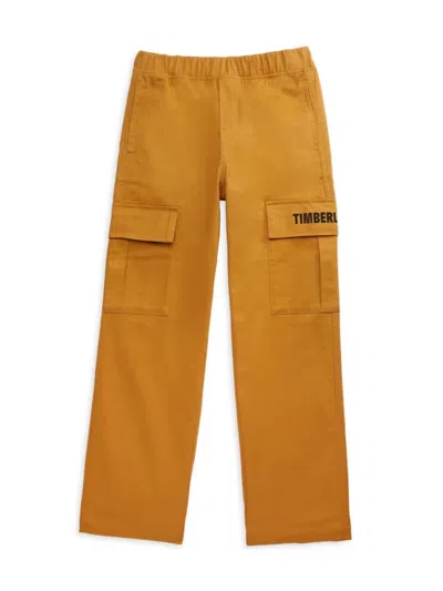 Timberland Kids' Boy's Cargo Pants In Brown