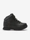 Timberland Boys Euro Sprint Mid Lace Up Boots In Black