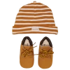 Timberland Boys Infant   Crib Booties In Wheat/brown
