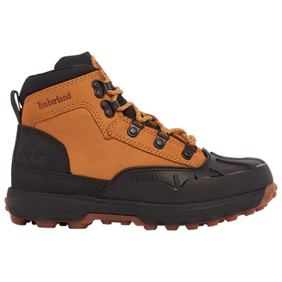 Timberland Boys Preschool   Converge Shell Toe Boots In Black/wheat