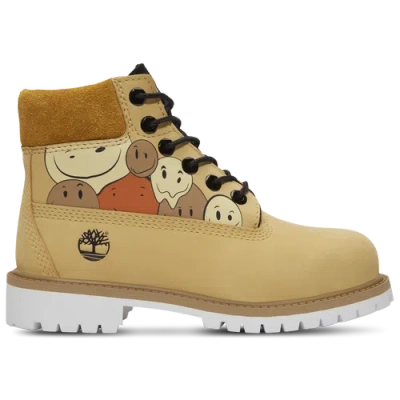 Timberland Kids' Boys Preschool   Premium 6" Waterproof Boots In Medium Yellow/medium Yellow