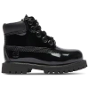 Timberland Boys   Premium 6" Waterproof Patent Leather Boots In Black