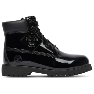 TIMBERLAND BOYS TIMBERLAND PREMIUM 6" WATERPROOF PATENT LEATHER BOOTS
