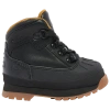 Timberland Boys   Euro Hiker Shell Toe Boots In Black Full Grain/black
