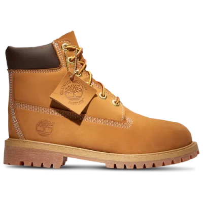 Timberland Kids' Boys Preschool   Waterproof 6" Boots In Wheat/wheat