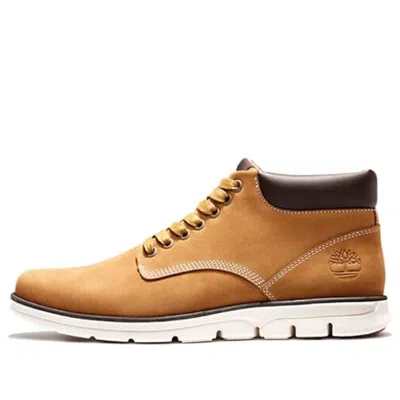 Timberland Bradstreet Leather Chukka Boot 'wheat' In Brown