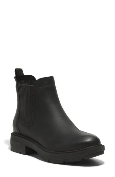 Timberland Brimfield Chelsea Boot In Black Full Grain