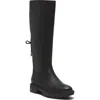 Timberland Brimfield Knee High Boot In Black Full Grain