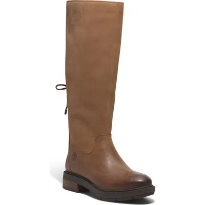 Timberland Brimfield Knee High Boot In Medium Brown Full Grain