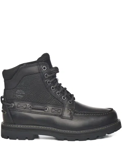 Timberland Britton Road Leather Ankle Boots In Black