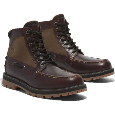 Timberland Britton Road Mid Waterproof Boot (men)<br /> In Burgundy Full Grain