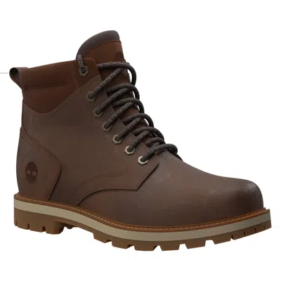 Timberland Britton Road Waterproof Boot In Rust Full Grain