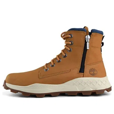 Timberland Brooklyn Side Zip Boot 'wheat Nubuck' In Multi