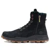 Timberland Brooklyn Side Zip Boots 'black Nubuck'