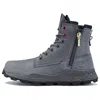 Timberland Brooklyn Side Zip Boots 'medium Grey Nubuck' In Gray