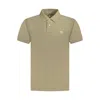 Timberland Brown Cotton Men Polo Shirt In Brown