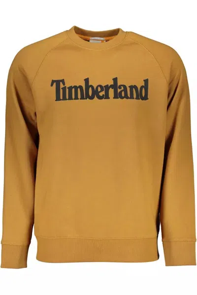 Timberland Brown Cotton Sweater In Multi