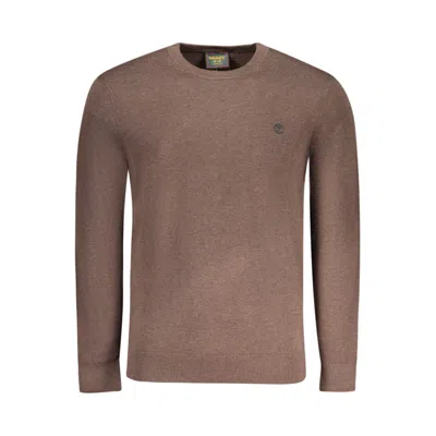 Timberland Brown Cotton Sweatshirt