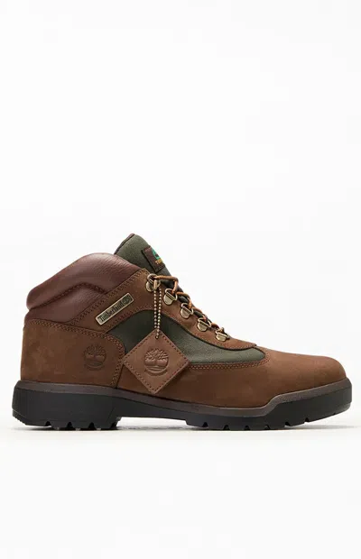 Timberland Brown Nubuck Waterproof Bt-field Re-engineered Field Boots