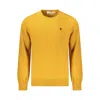 Timberland Brown Wool Men Sweater In Yellow