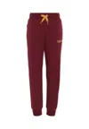 Timberland Burgundy Trousers For Boy With Logo In Burgundy