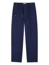 Timberland Button-pocket Trousers In Blue